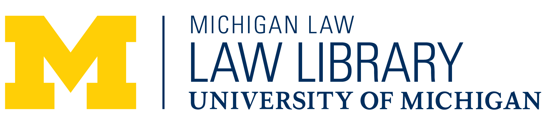 University of Michigan Law Library logo